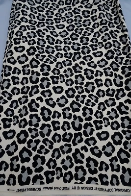 Tela Serigrafiada MILL CREEK 3 yardas x 45" de ancho Tapicería Estampado Animal Guepardo Foto 1 de 4