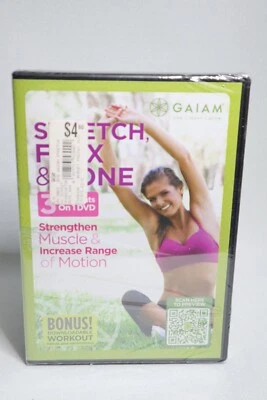 Gaiam Stretch, Flex And Tone Workout (DVD 2011) - Image 1 of 2