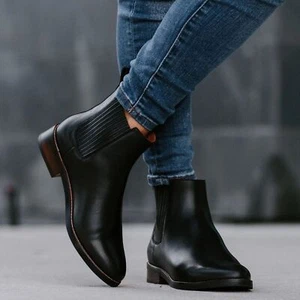 Thursday Boot Company Dreamer Chelsea Boots Damengröße 9 schwarz Leder - Bild 1 von 10