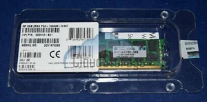 NOB HP 8GB (1X8GB) 2RX4 PC3-10600R MEMORY 500205-171 593913-B21 595097-001 - Picture 1 of 1