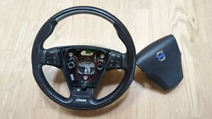 Volvo C30 C70 S40 V50 Complete Steering Wheel Assembly Aluminum R Design