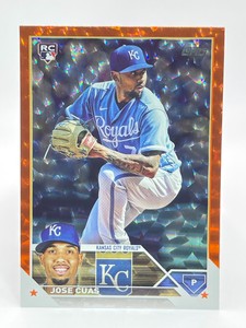 2023 Topps Update JOSE CUAS Royals rc #US246 Orange Foilboard 276/299