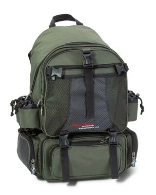 IRON CLAW Backpacker NX inkl. 3 Boxen Angelrucksack Rucksack Raubfischrucksack