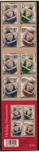 2004 Christmas Santa Ornaments Sc 3886b 37c mint booklet of 20 plate no S1111 - Picture 1 of 1