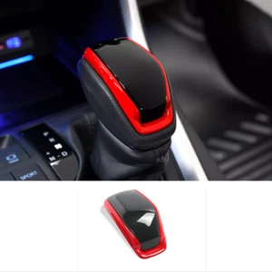 Red&black Gear Shift Knob Trim 1pcs For Toyota 2020-2024 Highlander Accessories - Bild 1 von 9