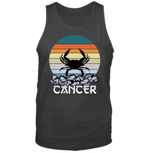 Krebs Sternzeichen Horoskop Astrologische Grafik Tank Top - Bild 1 von 8