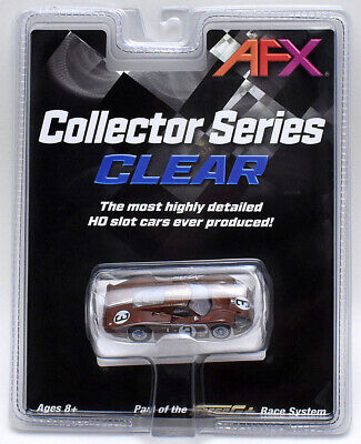 AFX Mega G+ 1967 #3 Ford GT Mk IV Clear Collector HO Slot Car #22053 BRAND NEW!! • 45.95$