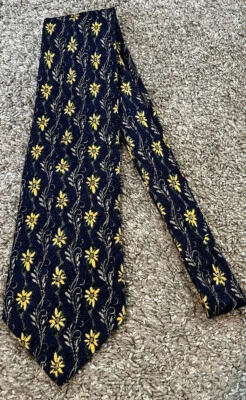 Corbata de seda con estampado floral de Robert Talbott Larrimor Italia EE. UU. Foto 1 de 4