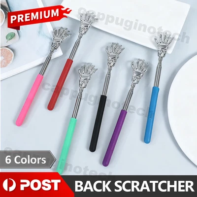 Extendable Back scratcher metal claw telescoping backscratcher massager extend - image 1 of 4