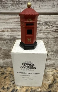 Department 56 Heritage Village #58050 "English Post Box" - Metal Accessory - Picture 1 of 6
