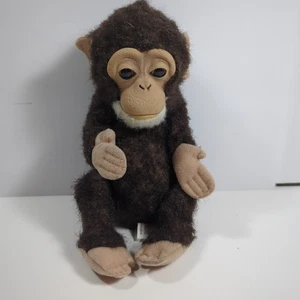 Hasbro Tiger 2006 FurReal Friends Chimp Newborn Monkey 10” TESTED  - Picture 1 of 13