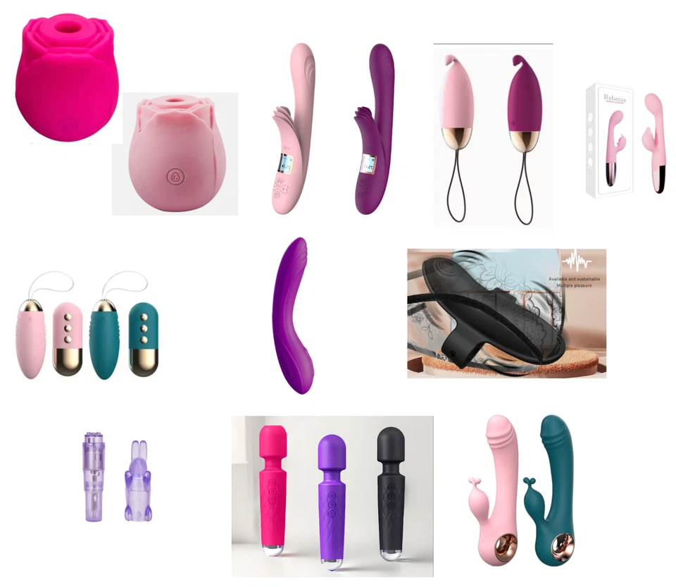 Lote a granel Juguetes para adultos Vibradores Rosa Estimuladores de clítoris Punto G Elige Cantidad Foto 1 de 4