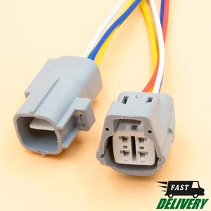 Conector eléctrico 4 pines. Mujer + Macho. Impermeable. 20065K - Imagen 1 de 12