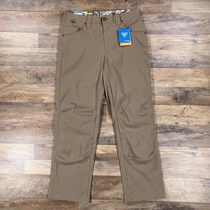 Pantalones Columbia Para Hombre 32x30 Marrón PHG Caza Nylon Senderismo Aire Libre - Imagen 1 de 13