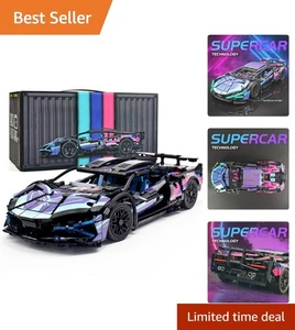 1314-Piece 1:14 Scale Building Blocks Car Set - Educational Fun for All Ages - Picture 1 of 8