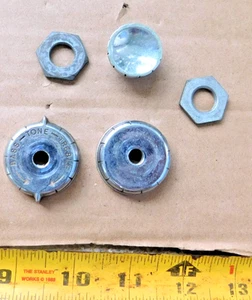 RADIO KNOBS & NUTS FOR 1950 BUICK CARS 50 - Picture 1 of 3