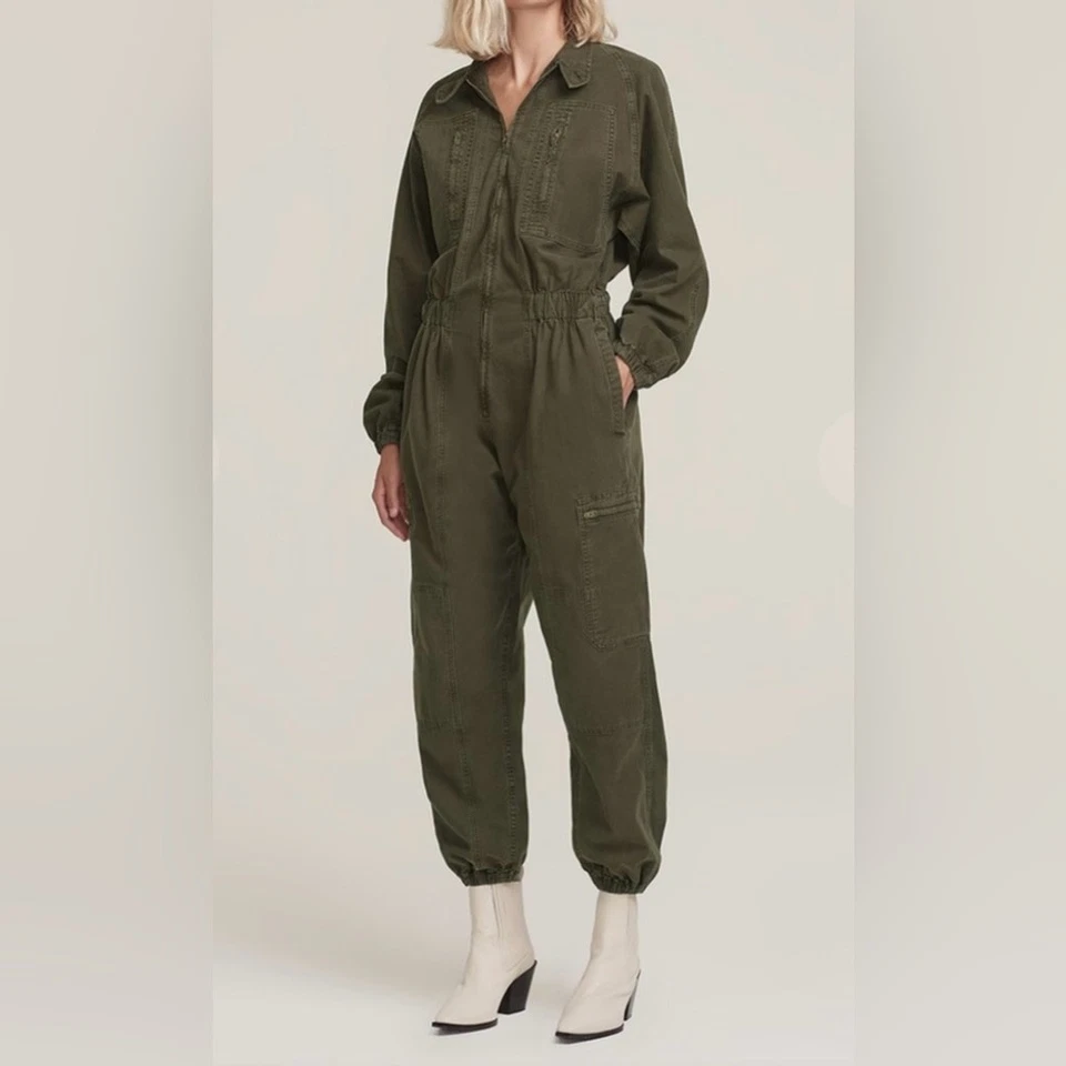 TRAJE DE VUELO AGOLDE MUJER MARIN EN EUCALIPTO TALLA 8 Foto 1 de 4