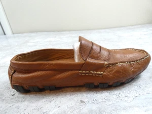 Ralph Lauren Fahrschuh Herren 10,5 braun Arkley Penny Mokassin Slipper - Bild 1 von 13