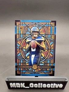 Mosaico Panini 2025 Jalen Milroe vitral #23 estuche de radiocontrol golpeado - Imagen 1 de 10