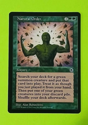 Portal - Natural Order (R) - Magic the Gathering - MTG - Image 1 of 3