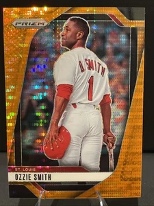 2025 Panini Prizm Ozzie Smith Orange Pulsar Prizm /399. St. Louis Cardinals 🐐 - Picture 1 of 3