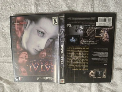 Disco de juego Fatal Frame PlayStation 2 etiqueta negra Foto 1 de 3