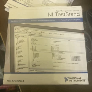 TESTMANAGEMENT SOFTWARE . NI PRÜFSTAND C2014 . Neu Versiegelt - Bild 1 von 6
