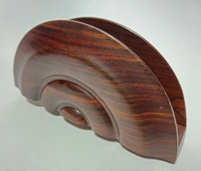 Деревянная салфетка ручной работы/держатель для писем  - Изображение 1 из 4