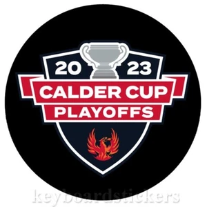2023 AHL Calder Cup Playoffs Coachella Valley Firebirds Souvenir Hockey Puck - Imagen 1 de 2