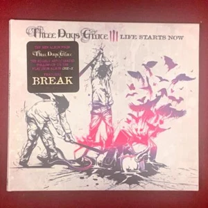Life Starts Now [Digipak] by Three Days Grace (CD, Sep-2009, Jive (USA)) Promo - Picture 1 of 3
