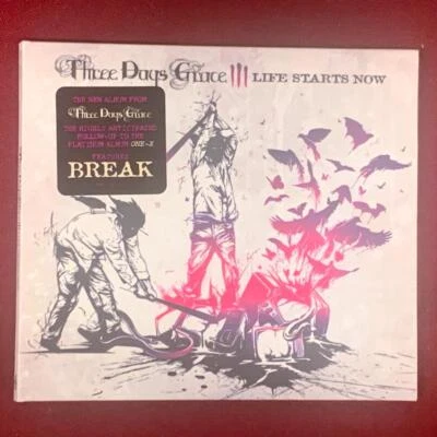 Life Starts Now [Digipak] by Three Days Grace (CD, Sep-2009, Jive (USA)) Promo Foto 1 de 3