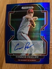 2022 Panini Prizm DP Connor Prielipp Blue  Auto 34/99 #PDP48