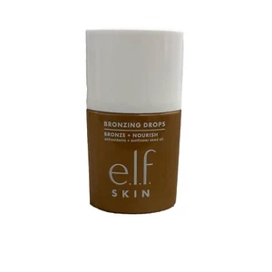 e.l.f. SKIN Bronzing Drops, Liquid Bronzer For Face & Skin, Pure Gold - Picture 1 of 2