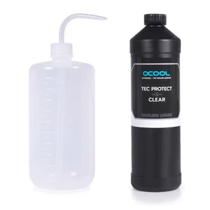 Alphacool Tec Protect 2 Premixed PC Coolant and Filling Bottle, 1000ml, Clear - Afbeelding 1 van 3