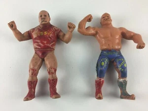 LJN WWF Wrestling Superstars Iron Shiek & Nikolai Volkoff - 2 Figuren - Bild 1 von 4