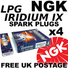 4X Ngk Iridium Lpg Spark Plugs Volkswagen Corrado 1.8 Lt G60 (160Bhp) 88-> #2347