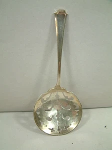 Vintage signierte SD? Sterlingsilber 4 7/8" vernetzter Löffel 20,8 Gramm - Bild 1 von 5