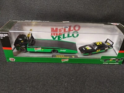 M2 Mellow Yellow 70 Dodge COE 69 Dodge Daytona Hemi 1:64 Diecast - Image 1 of 3