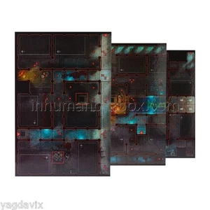 SAS33 ASTROPATHIC SANCTUM BOARD SECTIONS x3 ASSASSINORUM WARHAMMER 40,000 BITZ - Picture 1 of 1