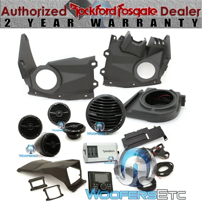 ROCKFORD FOSGATE X3-STAGE4 400W AUDIO KIT FOR SELECT CAN-AM MAVERICK X3 MODELS - Image 1 of 4