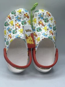 POKEMON X CROCS LIMITED EDITION KINDER CLOG CHARAKTER SCHUHE J6 - Bild 1 von 6