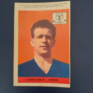1958 A&BC FOOTBALLERS 2ND SERIES ALBERT DUNLOP EVERTON - Picture 1 of 3