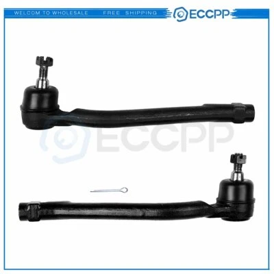 For 2010 - 2015 Kia Forte Koup Hyundai Elantra Set of 2 Front Outer Tie Rod Ends - Image 1 of 4