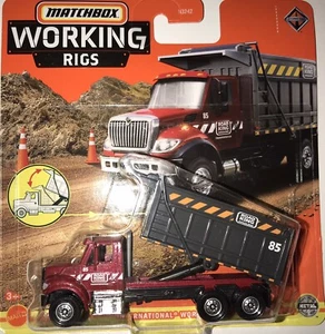 CAMIÓN DE VOLTEO MATCHBOX WORKING RIGS INTERNATIONAL WORKSTAR 7500 USPS ENVÍO EL MISMO DÍA - Imagen 1 de 2