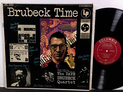 THE DAVE BRUBECK QUARTET Brubeck Time LP COLUMBIA CL 622 MONO DG 1955 Jazz - Image 1 of 2