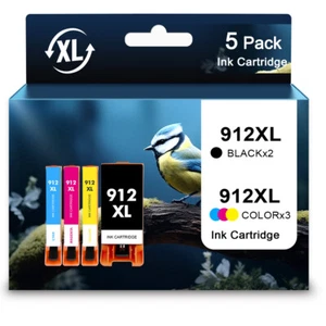 912 XXL Tintenpatronen für HP 912 XL OfficeJet Pro 8014 8015 8022 8023 8024 8012 - Bild 1 von 12