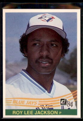 1984 Donruss Roy Lee Jackson #195 Toronto Blue Jays - Image 1 of 2