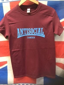 ANTISOCIAL CAMDEN T-Shirt Skinhead Punk Camden Market Westham alle Größen bis Xx - Bild 1 von 3