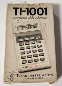 Texas Instruments TI-1001 Taschenrechner - Bild 1 von 4