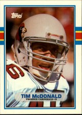 1989 Topps Traded Football Pick Complete Your Set #1T-132T RC Star 